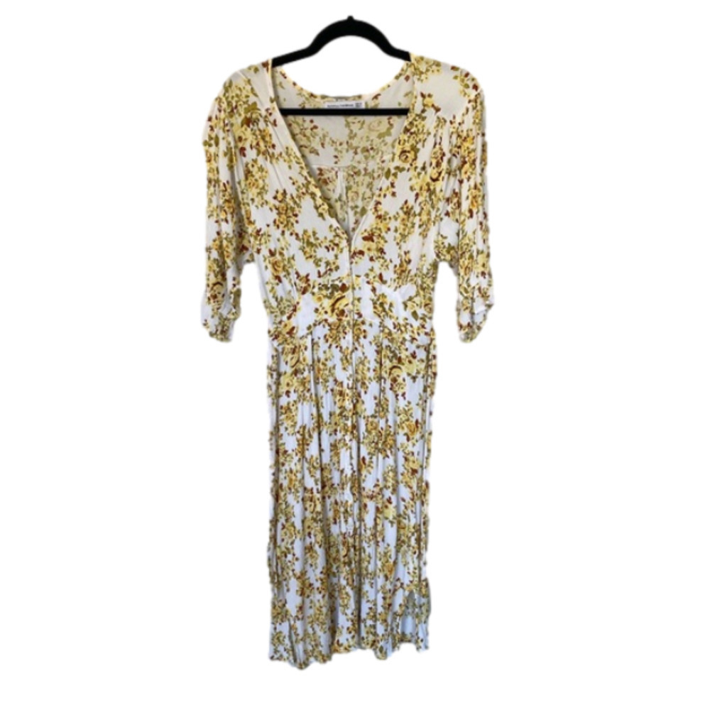 FAITHFULL the Brand Rafa Floral Midi Dress
